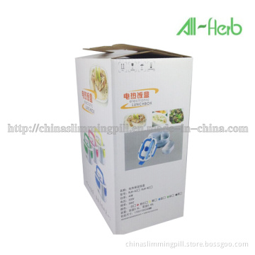 Thermostatic Heated Lunch Box Electric Heating Lunch Box Electronic Boxes EU / Us Plug Large Capacity 4 Color Free Shipping